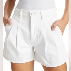 VERONICA BEARD White High Waisted Shorts Size 32